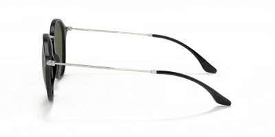 Ray-Ban RB2447 Black sunglasses, three-quarter view — D.Sungkur Optometrist