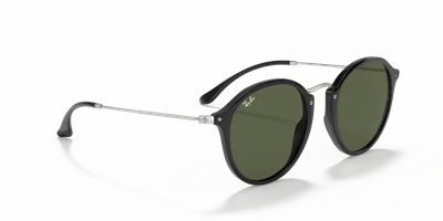 Ray-Ban RB2447 Black sunglasses, folded view — D.Sungkur Optometrist