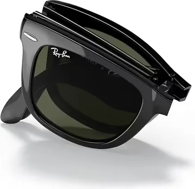 Ray-Ban RB4105 Black sunglasses, temple detail — D.Sungkur Optometrist
