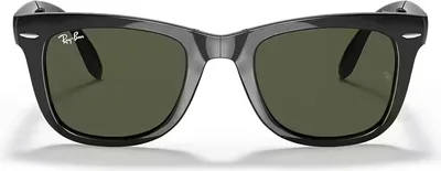 Ray-Ban RB4105 Black sunglasses, top view — D.Sungkur Optometrist