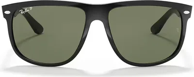 Ray-Ban RB4147 Black sunglasses, temple detail — D.Sungkur Optometrist