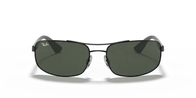 Ray-Ban RB3527 Black sunglasses, side view — D.Sungkur Optometrist