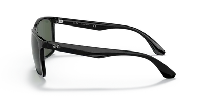 Ray-Ban RB4232 Black sunglasses, three-quarter view — D.Sungkur Optometrist