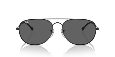 Ray-Ban RB3735 Black sunglasses, three-quarter view — D.Sungkur Optometrist