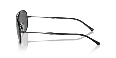 Ray-Ban RB3735 Black sunglasses, temple detail — D.Sungkur Optometrist