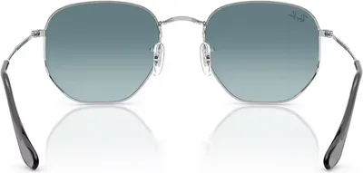 Ray-Ban RB3548N Silver sunglasses, three-quarter view — D.Sungkur Optometrist