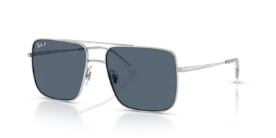 Ray-Ban Ari Bio-Based Silver sunglasses, front view — D.Sungkur Optometrist