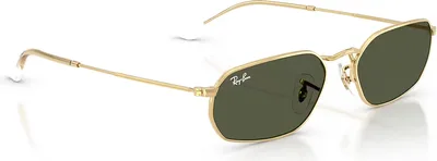 Ray-Ban RB3947 Polished Arista Gold sunglasses, side view — D.Sungkur Optometrist