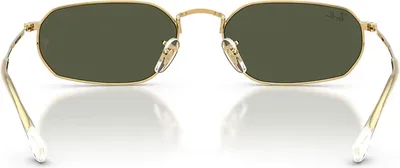 Ray-Ban RB3947 Polished Arista Gold sunglasses, three-quarter view — D.Sungkur Optometrist