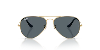 Ray-Ban Aviator Large Metal Arista Gold sunglasses, three-quarter view — D.Sungkur Optometrist