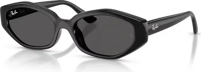 Ray-Ban RB4473D Polished Black sunglasses, front view — D.Sungkur Optometrist
