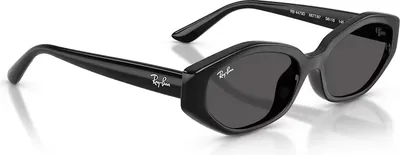 Ray-Ban RB4473D Polished Black sunglasses, side view — D.Sungkur Optometrist