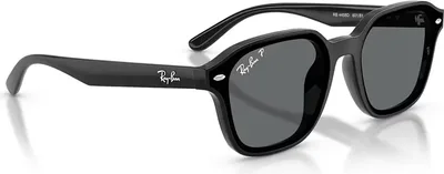 Ray-Ban RB4458D Polished Black sunglasses, side view — D.Sungkur Optometrist