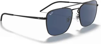 Ray-Ban RB3588 Black sunglasses, side view — D.Sungkur Optometrist