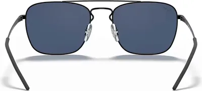 Ray-Ban RB3588 Black sunglasses, three-quarter view — D.Sungkur Optometrist
