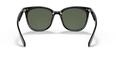 Ray-Ban RB4379D Black sunglasses, angled view — D.Sungkur Optometrist