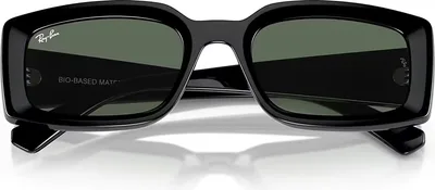 Ray-Ban RB4395 Black sunglasses, three-quarter view — D.Sungkur Optometrist
