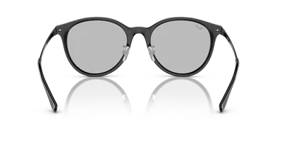 Ray-Ban RB4334D Black sunglasses, lens detail — D.Sungkur Optometrist