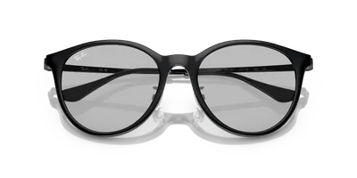 Ray-Ban RB4334D Black sunglasses, temple detail — D.Sungkur Optometrist
